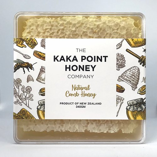 The Kaka Point Honey Company - Natural Honey Comb 340gm